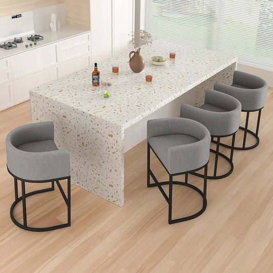 Half Round Dinning Chairs ( Set of 2)