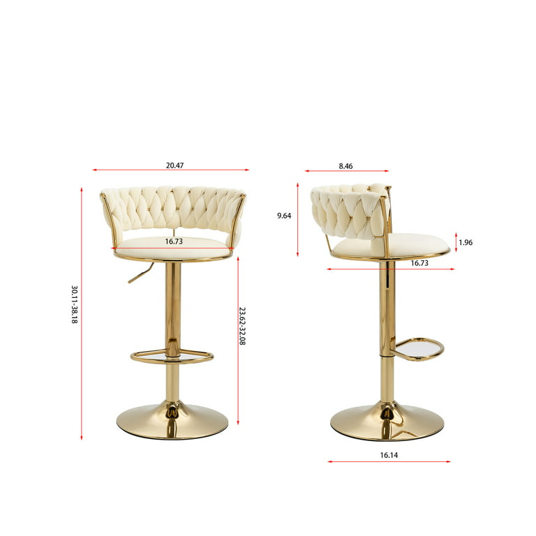 Revolving Bar Chairs (set of 2)