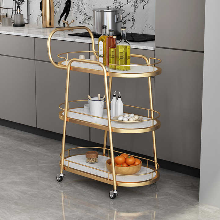 3-Tire Serving Trolly|Bar Trolly