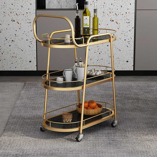 3-Tire Serving Trolly|Bar Trolly