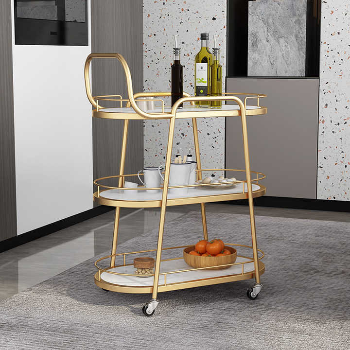 3-Tire Serving Trolly|Bar Trolly