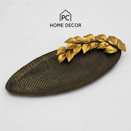 Floral Enriched Antique Tray For Gift Hamper (Set of 20)