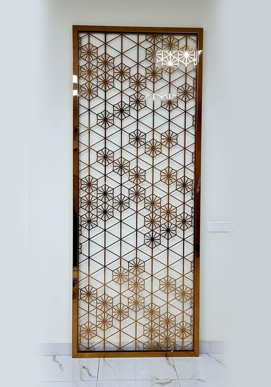 Stainless Steel Laser Cutting Metal Partition For Living Room (8feet×2 feet)