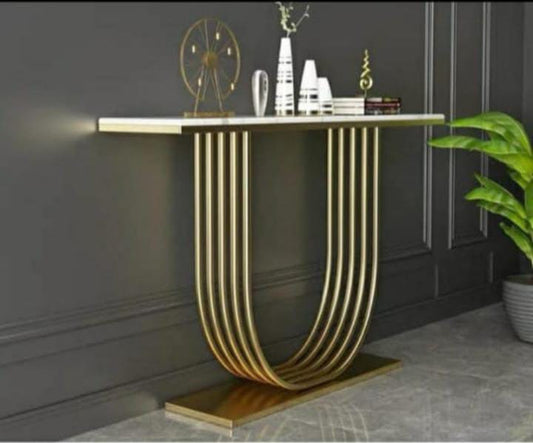 U Shape Console Table
