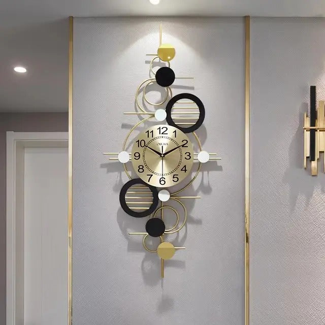 Maple's Large Moving Gear Wall Clock, Spiral ring dial: Buy Online at Best  Price in UAE - Amazon.ae