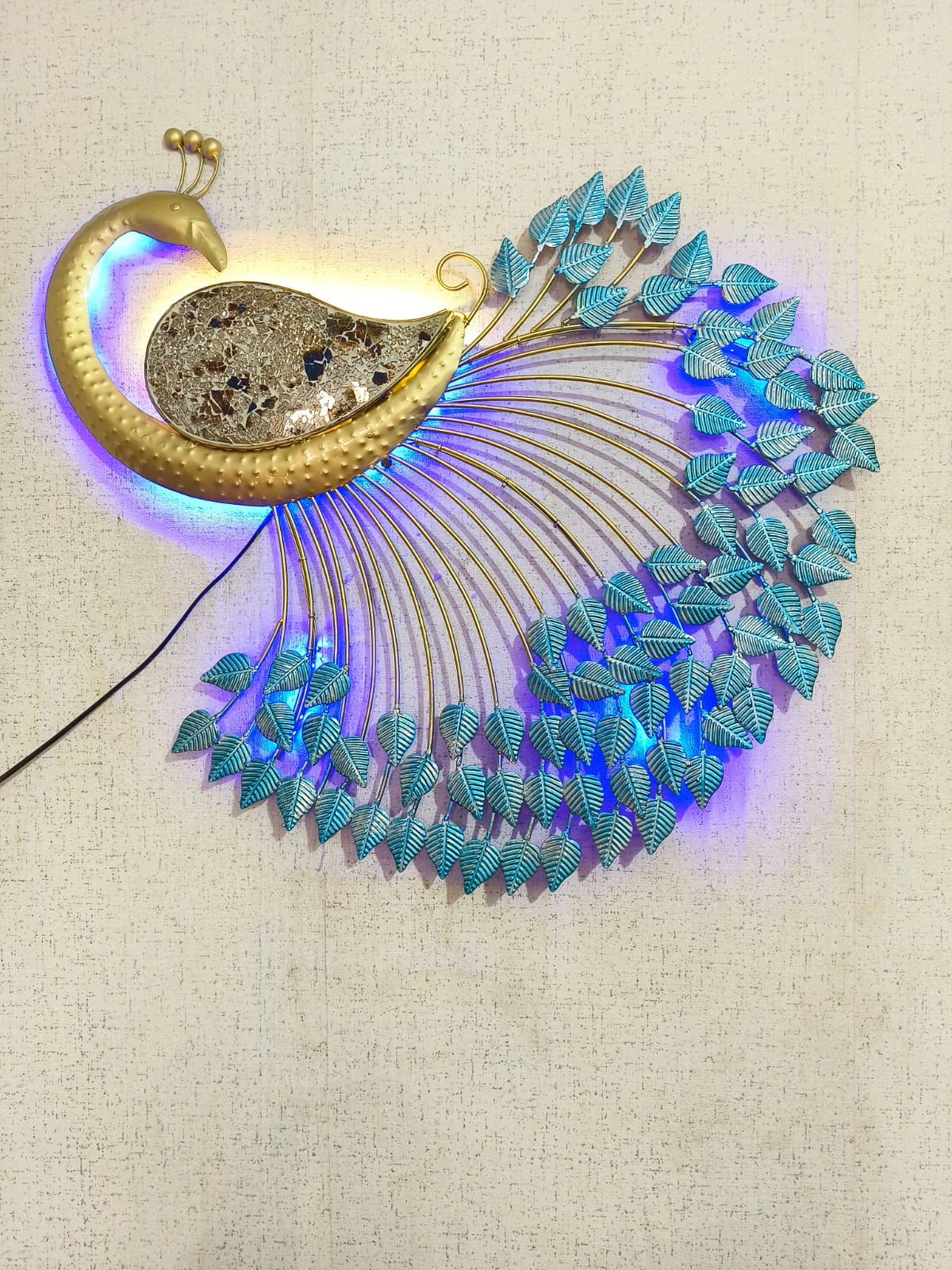 Peacock Wall Decor