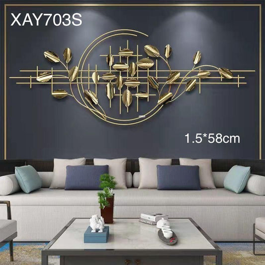 Metal Wall Decor in PVD( 150×60cms)