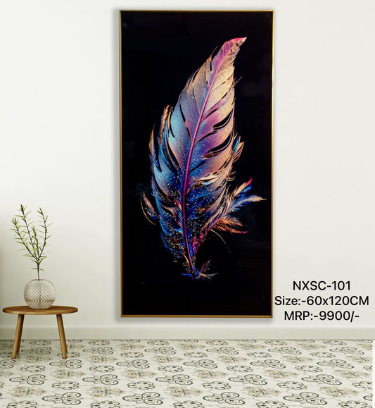 Multicolour Piece Crystal Wall Painting