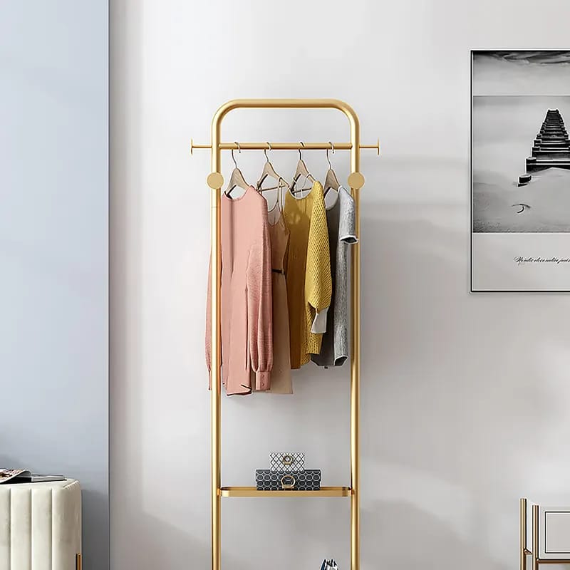 Two Tire Hanging Cloths Rack For Boutique