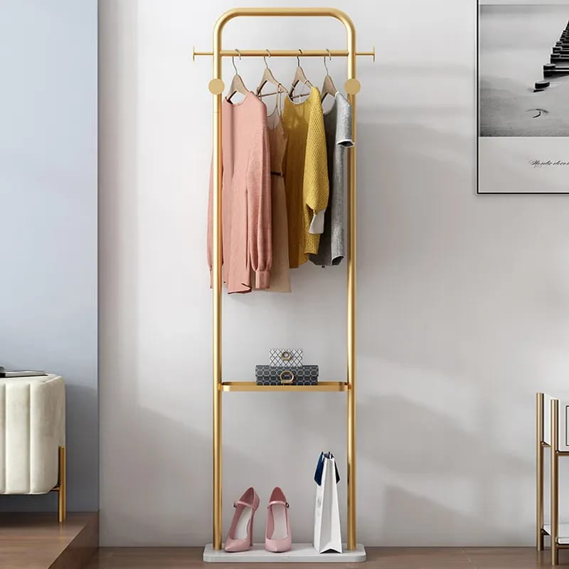 Two Tire Hanging Cloths Rack For Boutique