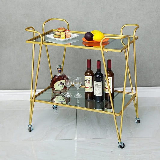 Dennetta Metal Serving|Bar Trolly