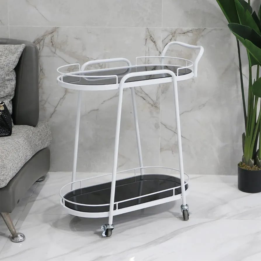 Exclusive Gold Serving Trolly For Home | Bar Trolly