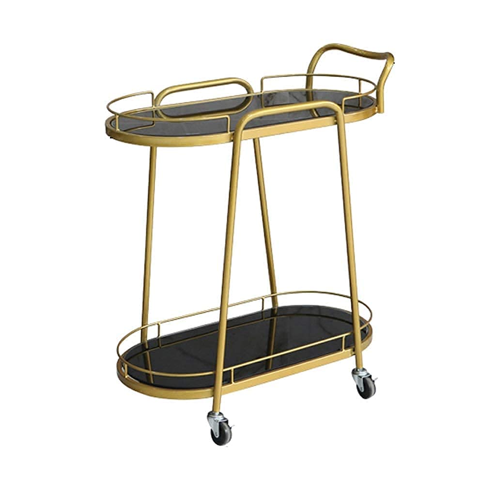 Exclusive Gold Serving Trolly For Home | Bar Trolly