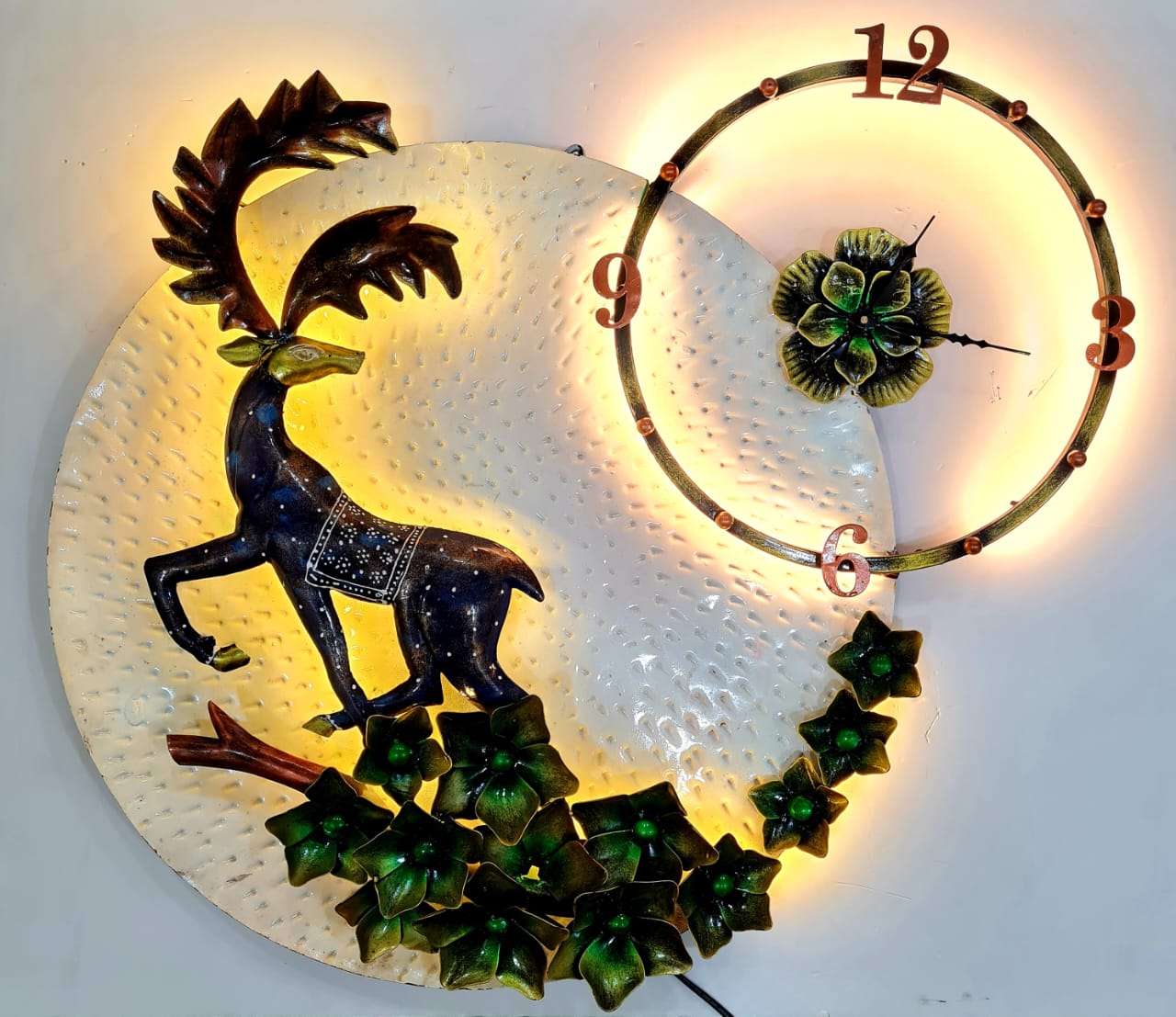 Exclusive Deer Wall Clock