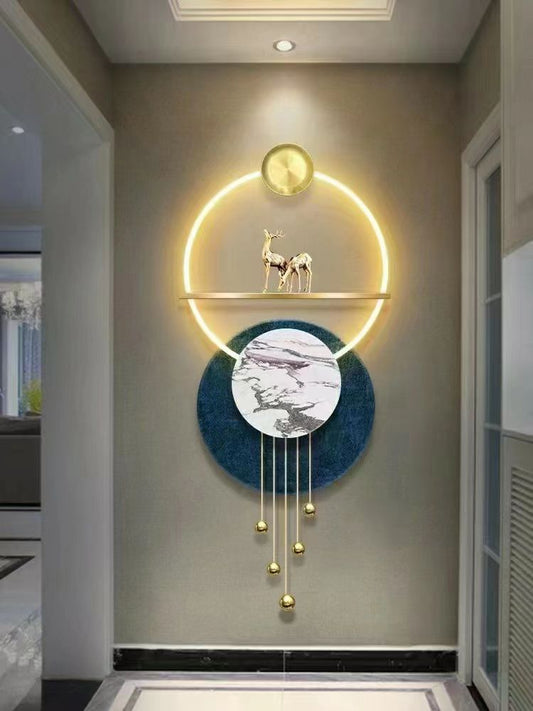 Imported Metal Wall Decor With LED