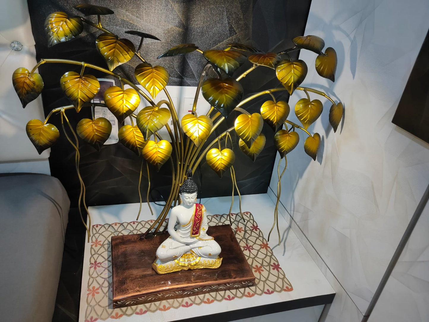 Budha With Tree Table Top