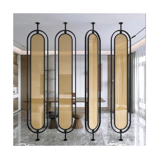 Cane Metal Partition