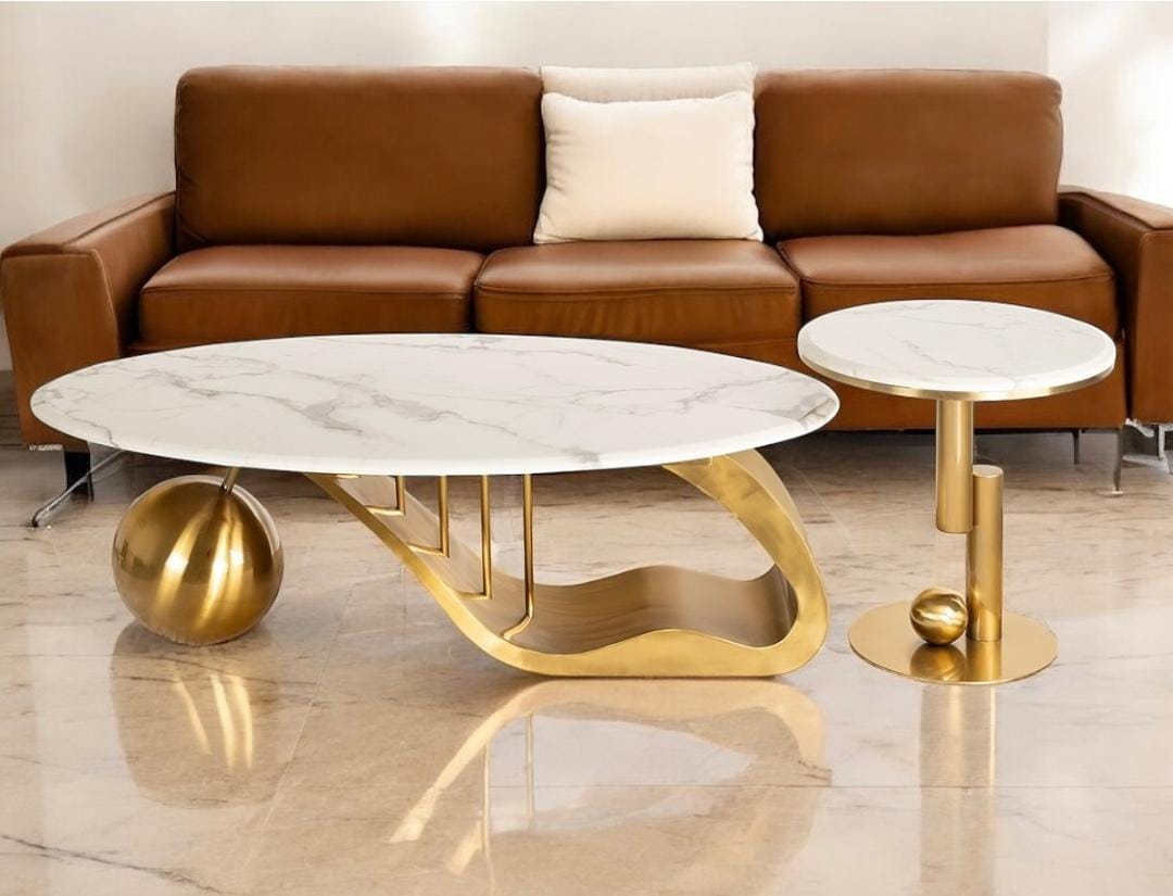 Nested Center Table Modern Nesting Centre Table (Set of 2) – PC HOME DECOR