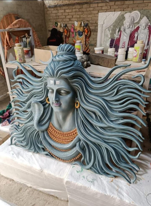 Lord Shiva Mural (4'×5' feet)