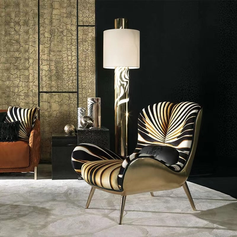 Zebra Pattern Chair