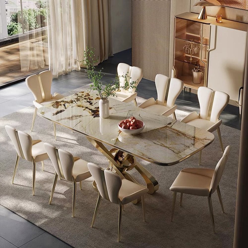 Dinning Table With 8 Chairs
