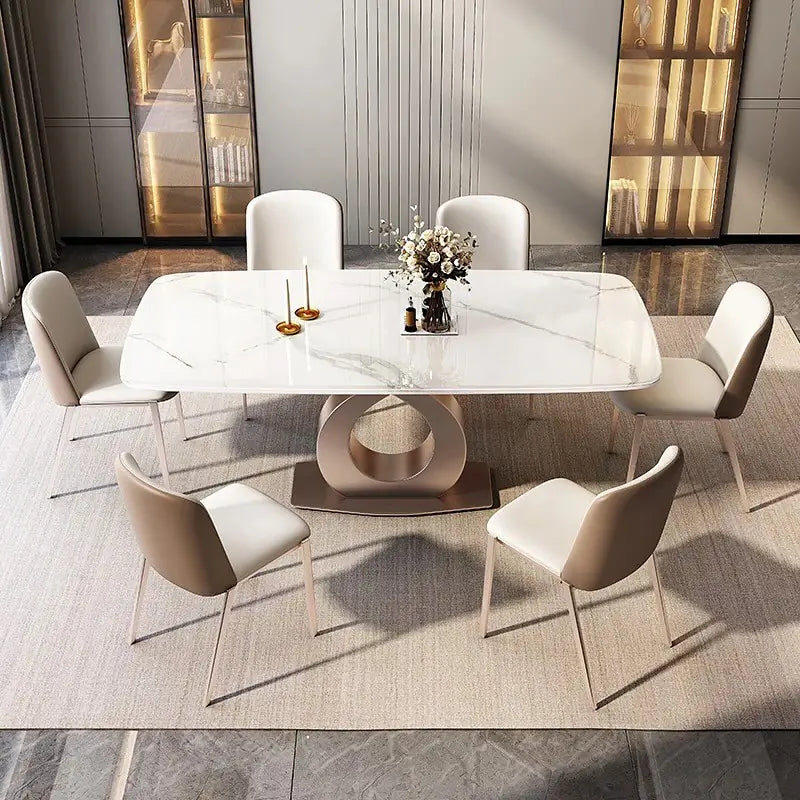 Modern Galaxy Dinning Table 6 Seater