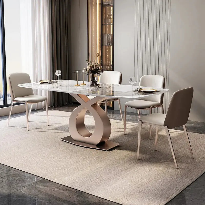 Modern Galaxy Dinning Table 6 Seater