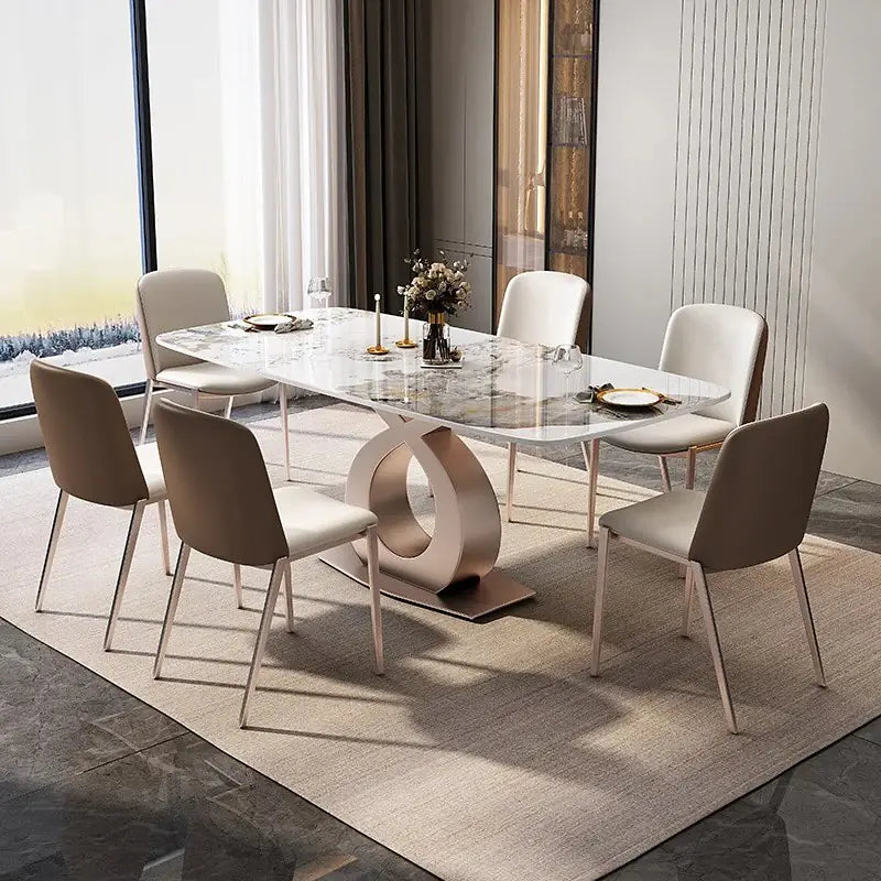 Modern Galaxy Dinning Table 6 Seater