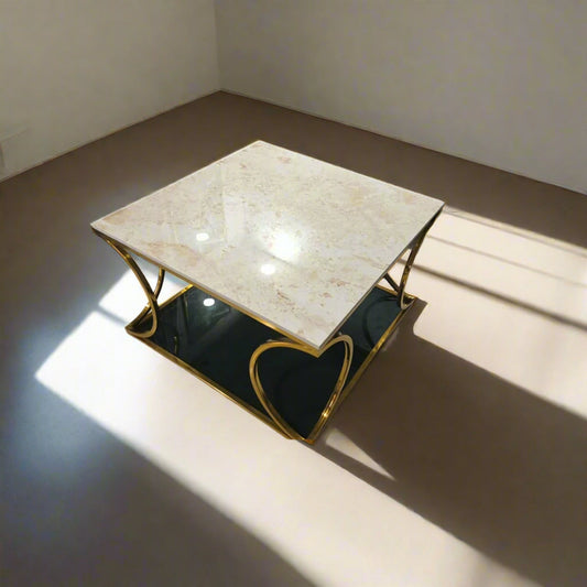 Elegant Heart Shape Centre Table For Living Room