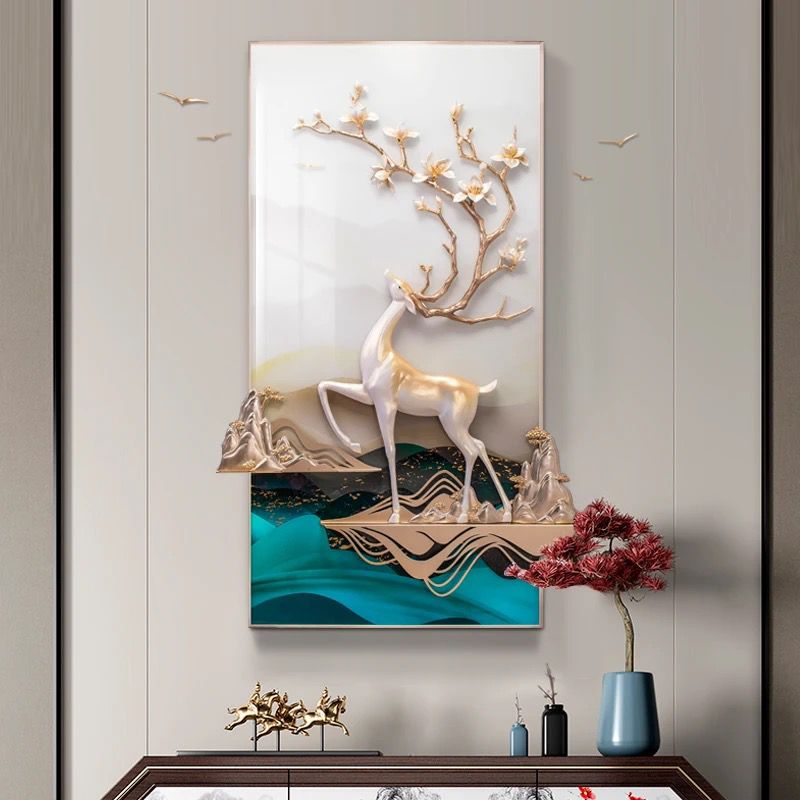 The Altruistic Deer 3D Wall Decor