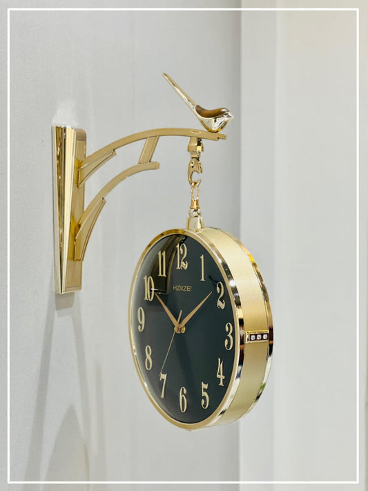 Duck Head Double Sided Retro Station Clock