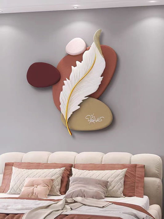 The alrustic Flower 3D Resin Wall Decor