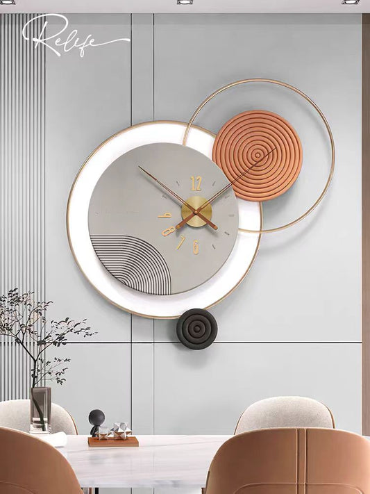 Luxury Metal Wall Clock