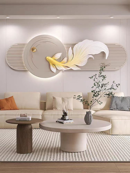 The Altruistic Fish 3D Resin Wall Decor