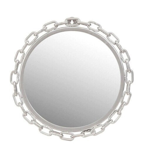 Silver wall Mirror