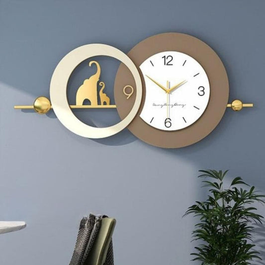 Elephant Wall Clock For Living Room|Bed Room