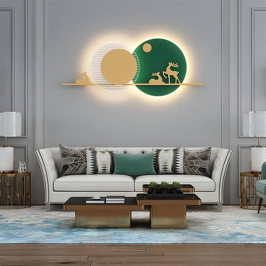 Peach Horizontal Wall Decor