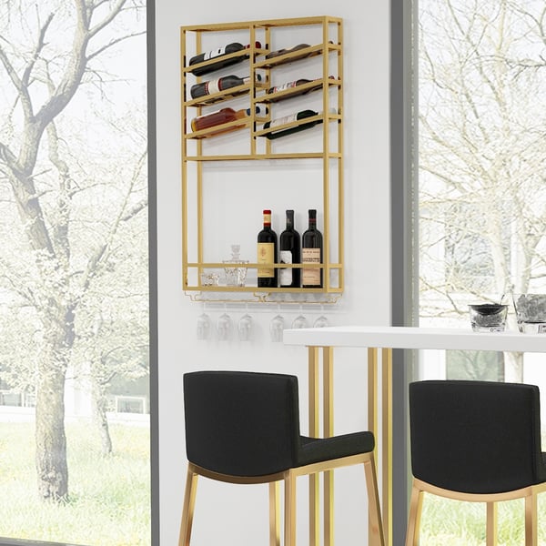 Exclusive Wall Mounted Wine Rack | Stylish and Functional Storage Solution