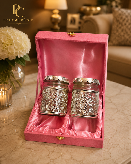 Premium Dry Fruits Jar Set with Velvet Box (20 Sets )