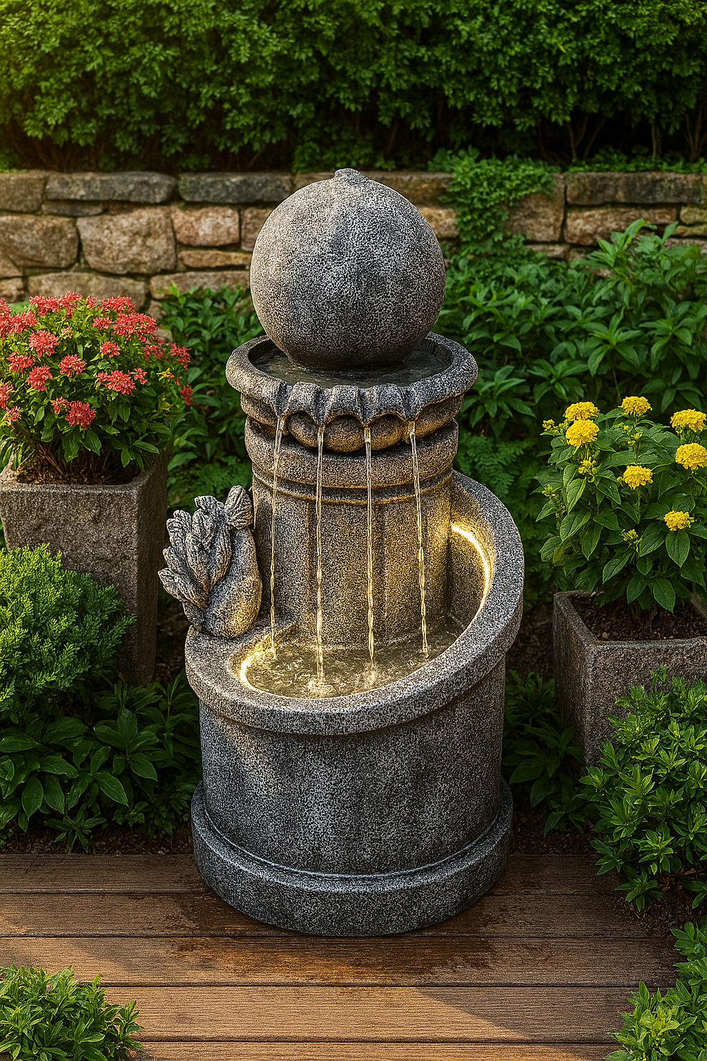 Duck Ball Fountain