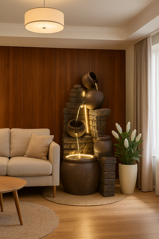 Multi Matki Fountain,4 feet