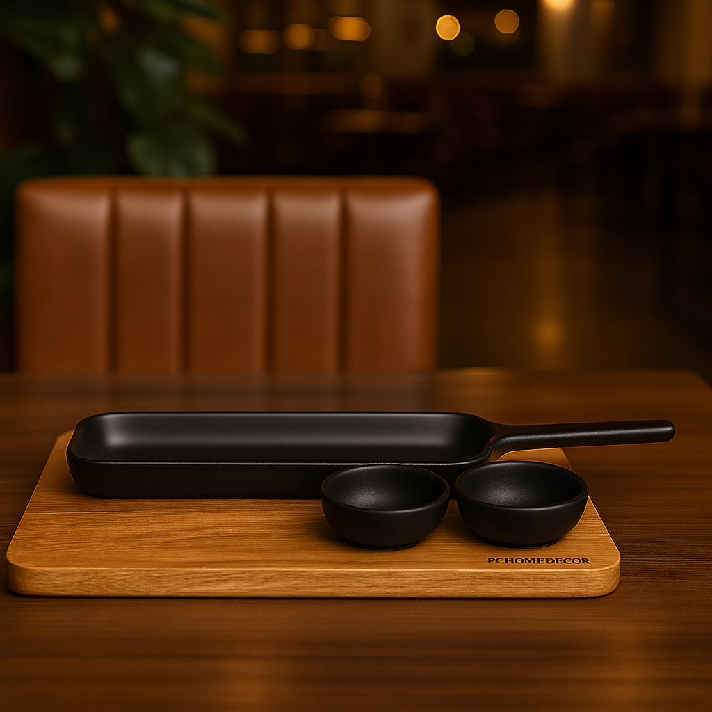 Serve Tikka With Style in Bat Platter for Gourmet Grilling Delights