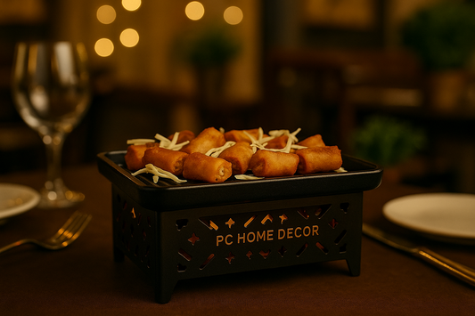 Rectangular Grilled Snacks Warmer For Restaurant|Cafe|Dinning