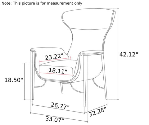 Elegant Accent Long Back Chair Which Catch Eye