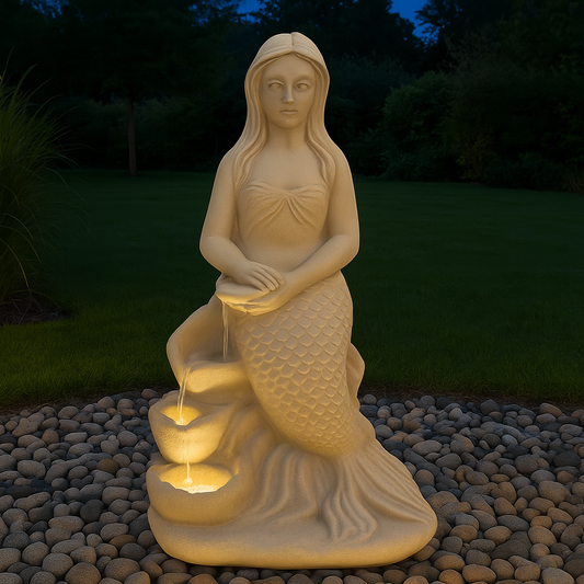 Jal Pari Fountain White