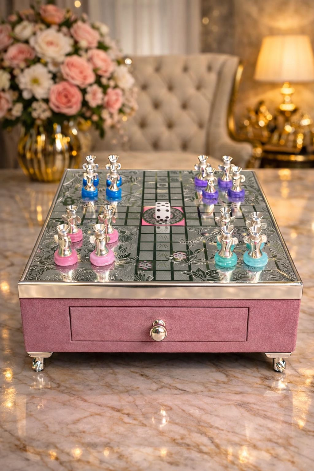 Luxury Gifting german silver Ludo