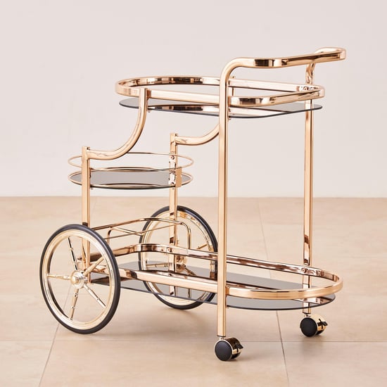 Serving Cart|Serving Trolly|SS Bar Trolly For Enchancing Serving Pattern to Guest