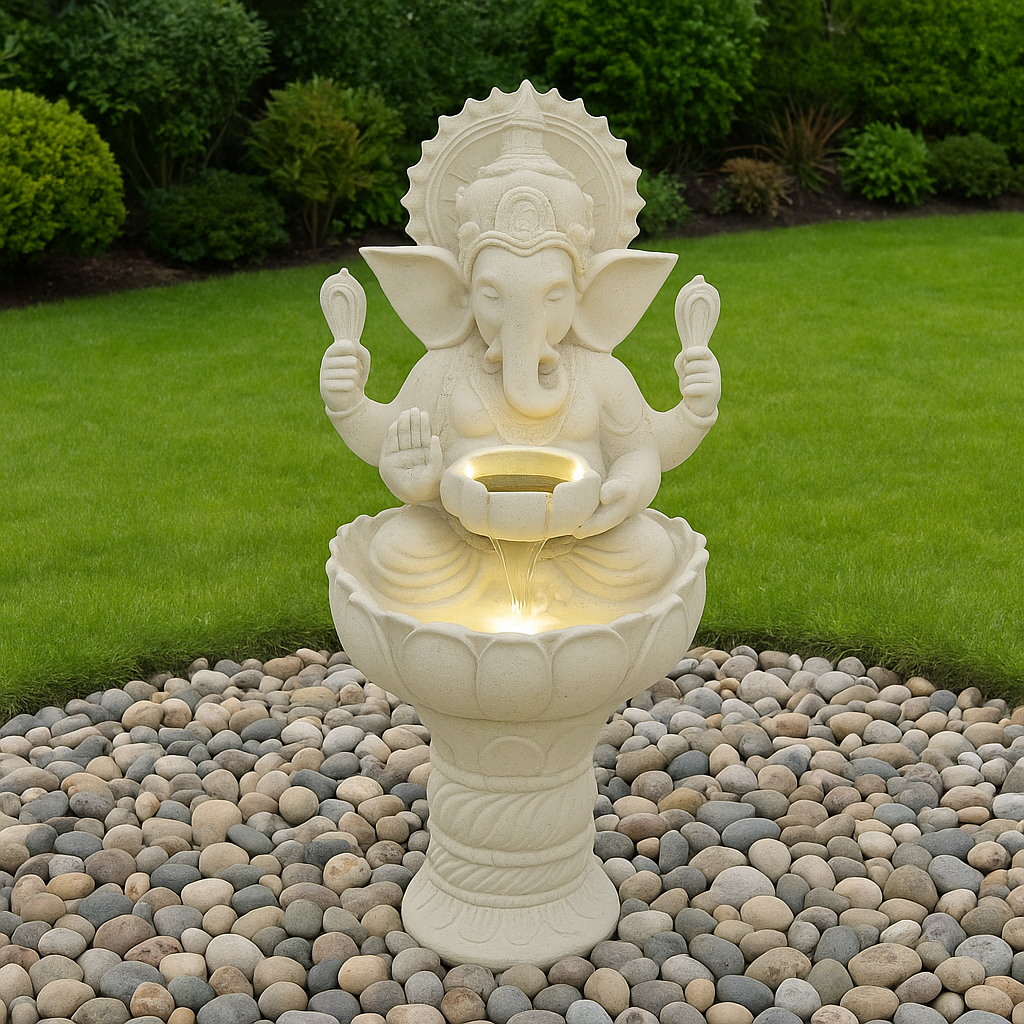 PC Home Decor | Lotus Ganesh Mini