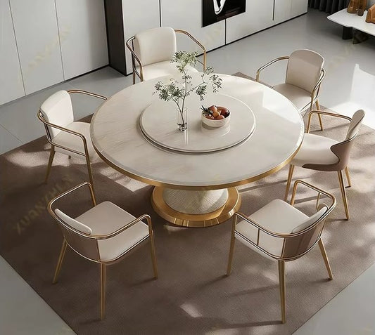 Round Luxury 6 seater Round Dinning Table