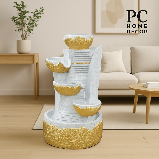PC Home Decor | Resin Diya Fountain